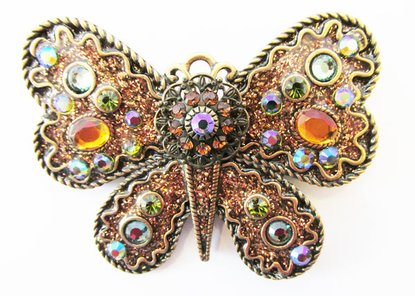 Bold Chico's Vintage Retro Contemporary Style Figural Butterfly Pin