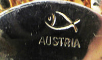 Austria Vintage Mid Century 1950s Dazzling Rhinestone Starburst Pin - Thumbnail