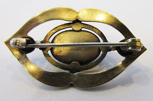 Coro Rare R Mark Vintage 1920s Art Deco Pin