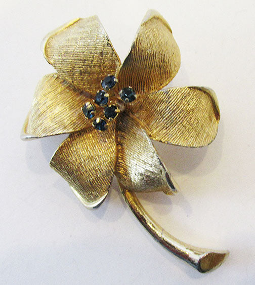 Benedikt NY Vintage Benedikt NY 1950s Distinctive Floral Pin