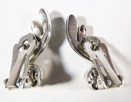 Halbe Rare Vintage Mid Century Elegant Collectible Earrings