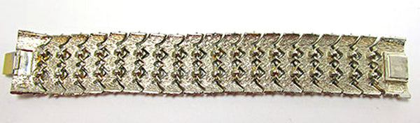 Nolan Miller Vintage Jewelry Contemporary Style Diamante Gold Bracelet - Back