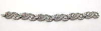 Crown Trifari Vintage Jewelry 1950s Mid-Century Diamante Bracelet - Thumbnail
