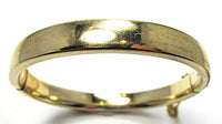 Danecraft Vintage 1940s Gorgeous Gold-Filled Engraved Cuff Bracelet - Back - Thumbnail