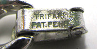 Trifari Vintage Jewelry 1950s Mid-Century Diamante Link Bracelet - Signature - Thumbnail