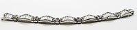 Trifari Vintage 1950s Alfred Philippe Signature Bracelet Book Piece - Front - Thumbnail