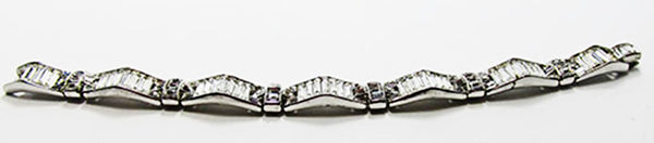 Trifari Vintage 1950s Alfred Philippe Signature Bracelet Book Piece - Front