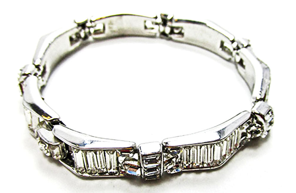 Trifari Vintage 1950s Alfred Philippe Signature Bracelet Book Piece 