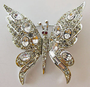 Pell Vintage 1950s  Mid Century Whimsical Butterfly Pin
