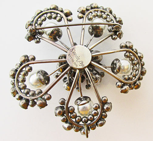 Sonia Lee Vintage Extremely Rare 1940s Sterling Pin/Pendant