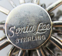 Sonia Lee Vintage Extremely Rare 1940s Sterling Pin/Pendant - Thumbnail