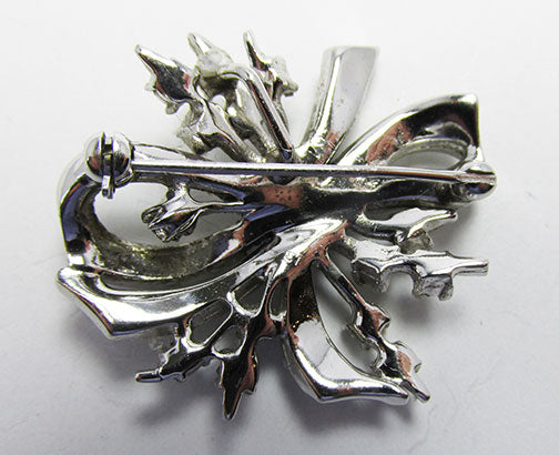 Beautiful Vintage Retro 1940s Floral Pin/Pendant