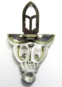 BM (Breadner Mfg. Co) Vintage 1920s Art Deco Diamante Dress Clip