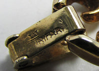 Crown Trifari 1950s Vintage Jewelry Book Piece Diamante Heart Set - Signature - Thumbnail