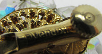Vendome Vintage 1960s Contemporary Rhinestone and Crystal Earrings - Thumbnail