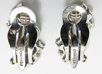 Pennino Vintage Retro Beautiful Contemporary Style Rhinestone Earrings - Thumbnail