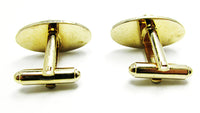 Shields 1950s Men's Vintage Jewelry Handsome Mid-Century Cufflinks - Back - Thumbnail