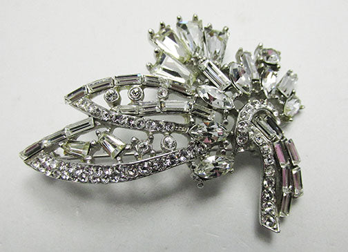 Beautiful Vintage Mid Century 1950s Floral Bouquet Pin