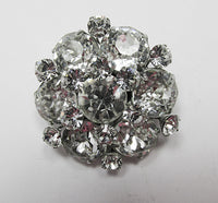 Kramer N.Y. Vintage 1940s Dazzling Three Dimensional Pin - Thumbnail