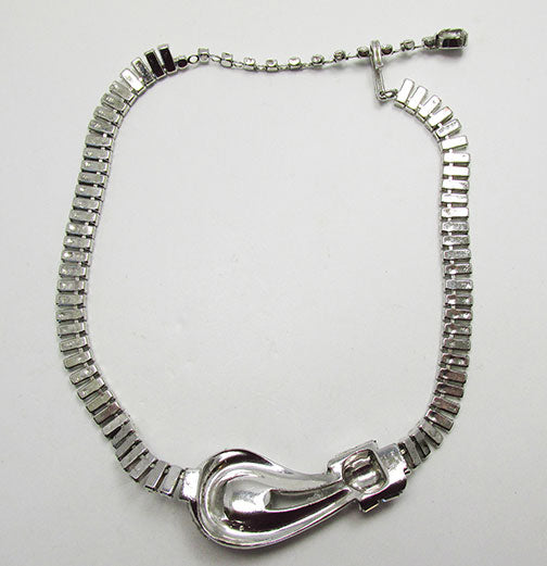 Jomaz Vintage Retro 1940s Exquisite Rhinestone Choker Necklace