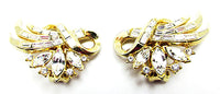 Crown Trifari Vintage Jewelry Mid-Century Pin and Earrings Book Pieces - Earrings - Thumbnail
