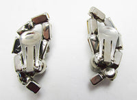 Vintage Spectacular Mid Century 1950s Rhinestone Earrings