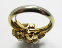 Avon Vintage 1960s Adorable Retro Contemporary Style Fashion Ring - Thumbnail