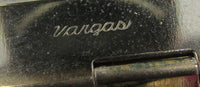 Vargas 1940s Vintage Bold Retro Diamante Cuff Bracelet and Earrings - Signature - Thumbnail