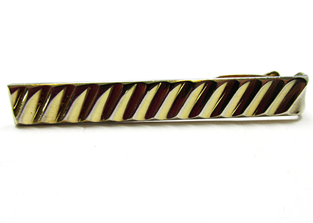 Hickok 1950 Men's Vintage Jewelry Mid Century Gold Minimalist Tie Clip - Front