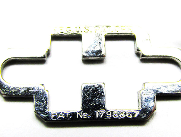 1930s Vintage Costume Jewelry Distinctive Art Deco Diamante Duette