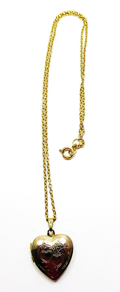 Avon Vintage 1968 Golden Charmer Perfume Locket with Necklace Bracelet |  Bitchin Retro