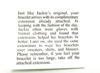 Camrose & Kross Vintage Jewelry Iconic Jacqueline Kennedy Bracelet - Documentation - Thumbnail