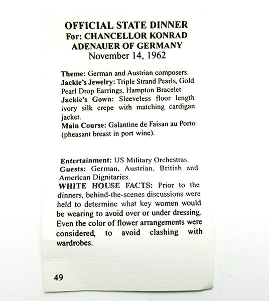 Camrose & Kross Vintage Jewelry Iconic Jacqueline Kennedy Bracelet - Documentation
