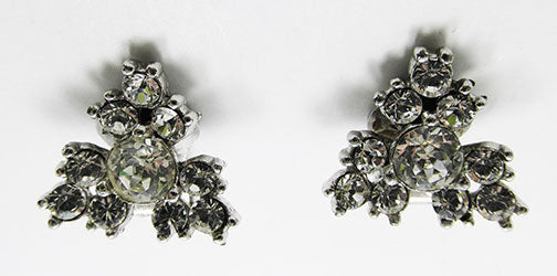 Bogoff Vintage Mid Century Brilliant Geometric Earrings