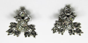 Bogoff Vintage Mid Century Brilliant Geometric Earrings