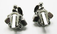 Exceptional Vintage Mid-Century Three Dimensional Button Earrings - Thumbnail