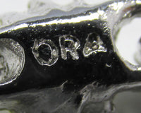 Ora 1950s Vintage  Jewelry Superb Diamante Necklace and Bracelet - Signature - Thumbnail