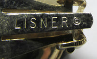 Lisner Vintage Unique Mid Century Bead, Pearl and Rhinestone Earrings - Thumbnail