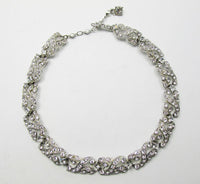 Vintage 1950s Stunning Mid Century Rhinestone Necklace