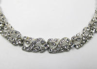 Vintage 1950s Stunning Mid Century Rhinestone Necklace