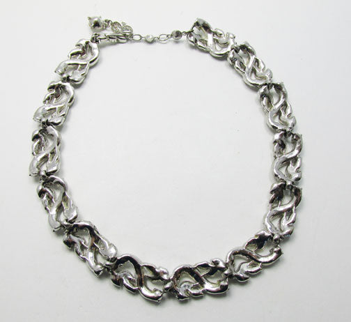 Vintage 1950s Stunning Mid Century Rhinestone Necklace