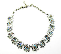 Star Vintage 1950s Jewelry Mid-Century Diamante Necklace and Bracelet