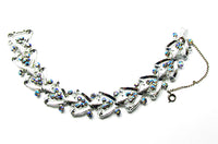 Star Vintage 1950s Jewelry Mid-Century Diamante Necklace and Bracelet