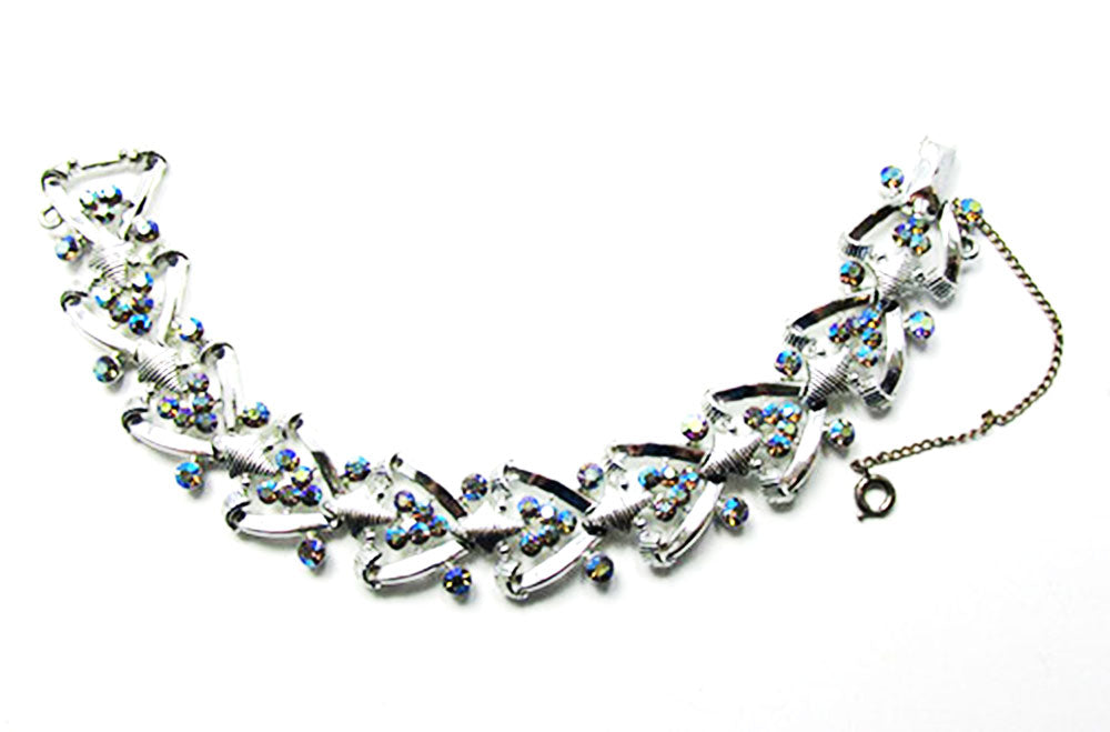 Star Vintage 1950s Jewelry Mid-Century Diamante Necklace and