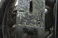 Crown Trifari Vintage 1930s Jewelry Two Art Deco Diamante Dress Clips - Signature - Thumbnail