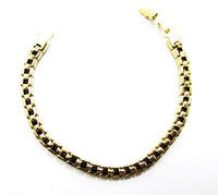 Vintage Elegant Retro Contemporary Style Rhinestone Tennis Bracelet - Back - Thumbnail