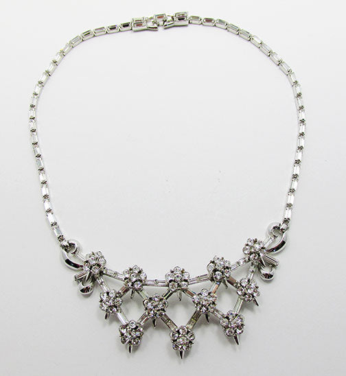 Corocraft Vintage Mid Century 1950s Beautiful Bib Necklace