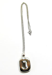Premier Designs 1980s Vintage Contemporary Style Diamante Set - Necklace - Thumbnail