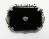 Vintage Retro 1920s Dainty Art Deco Pin - Thumbnail