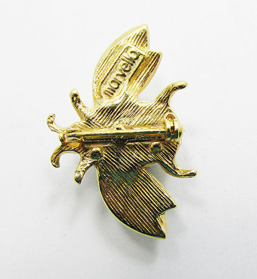 Marvella Vintage Retro Delightful Pearl Figural Insect Pin